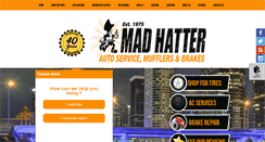 Desktop Screenshot of madhatterexhaust.com